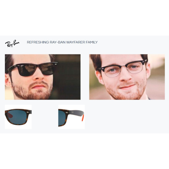 Ray-Ban New Wayfarer RB2132 901/58