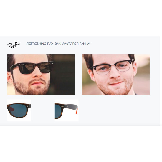 Ray-Ban New Wayfarer RB 2132 62217 large