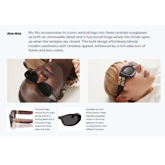 Miu Miu MUA03S 16K08Z