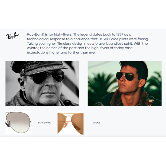 Ray-Ban Aviator Large Metal RB3025 001/3М
