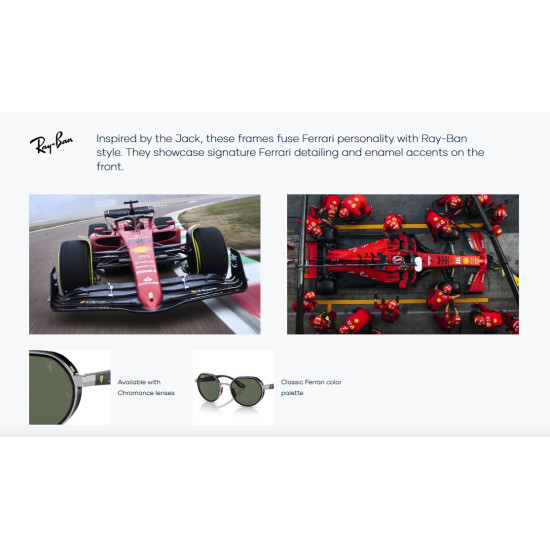 Ray-Ban SCUDERIA FERRARI RB3703M F00771