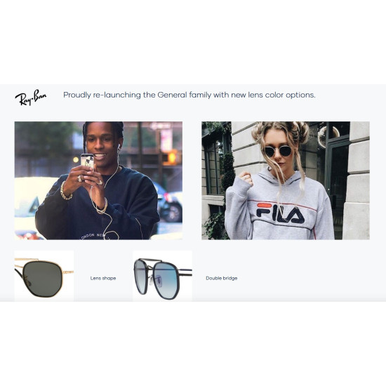 Ray-Ban THE MARSHAL II RB3648M 9069A5