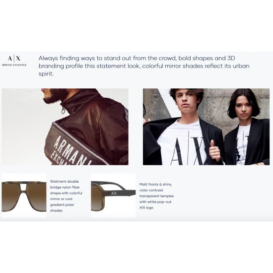 Armani Exchange AX4104S 823981