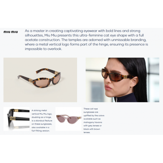 Miu Miu MUA04S 16K10R