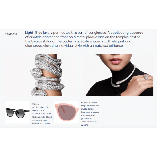 Swarovski SK6031 1001T3 Polarized
