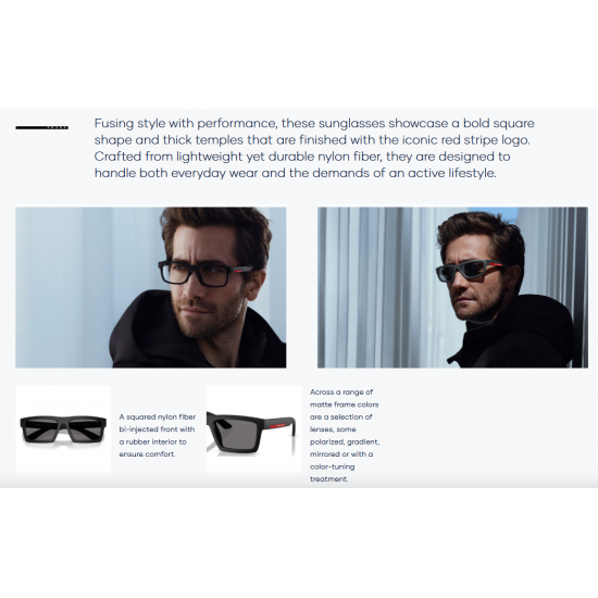 Prada Linea Rossa PSA06S PSA06S DG002G Polarized