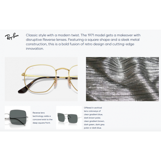 Ray-Ban Square reverse RBR0104S 001/79