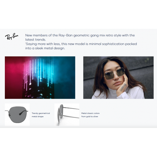 Ray-Ban RB3680D 002/81 Polarized