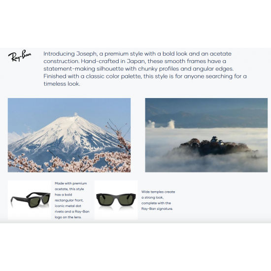 Ray-Ban Joseph RB7683S 901/31