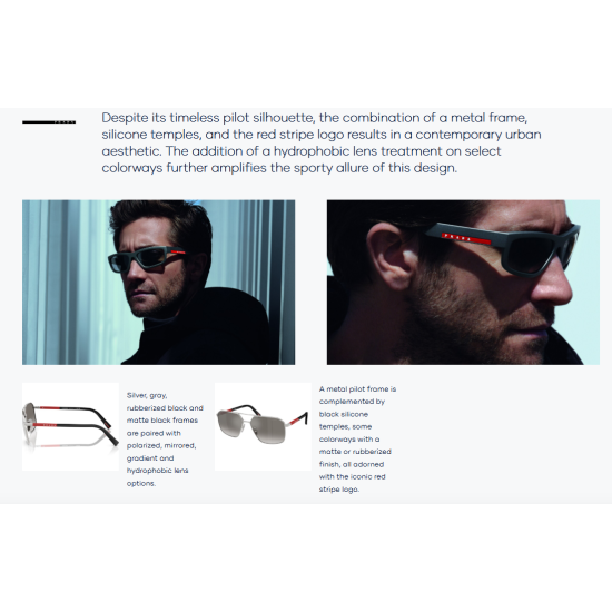 Prada Linea Rossa PSA50S 1BO02G Polarized
