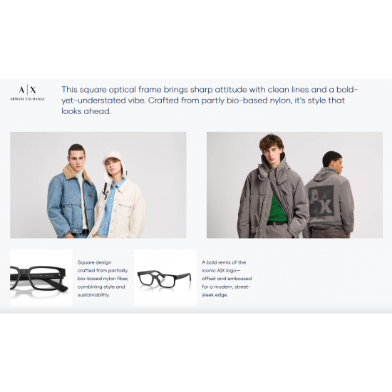 Armani Exchange AX3130U 8078
