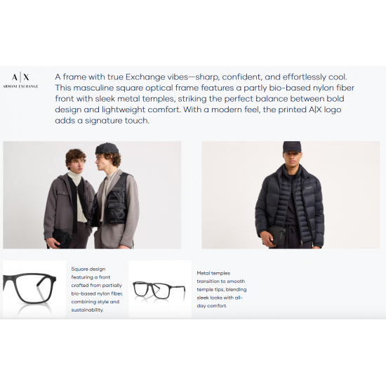 Armani Exchange AX3131 8078