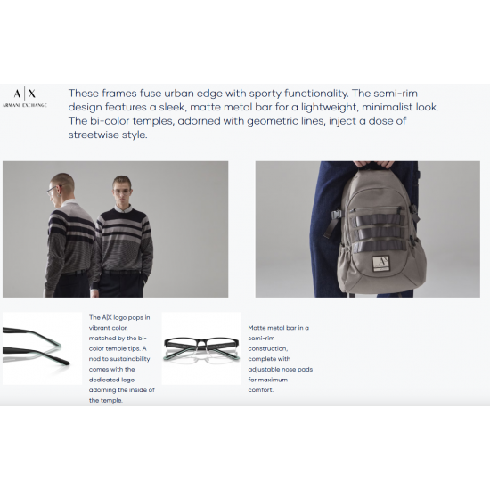Armani Exchange AX1068 6000