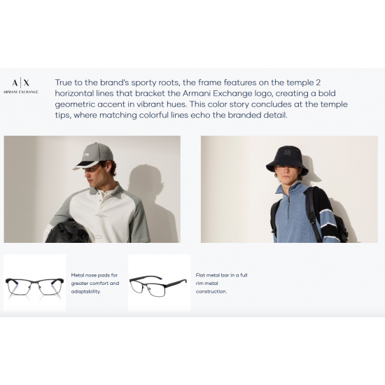 Armani Exchange AX1070 6000