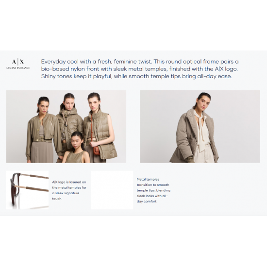 Armani Exchange AX3132 8178