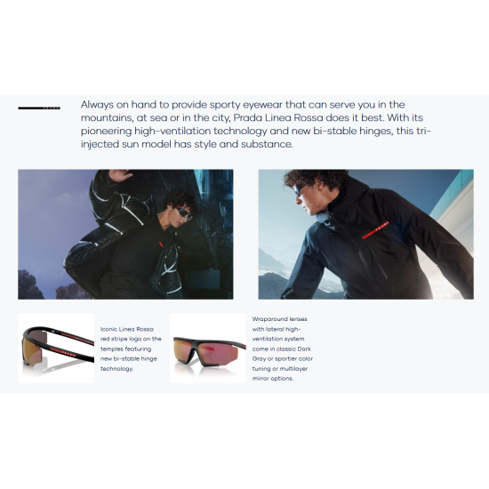 Prada Linea Rossa PS07YS DG010A