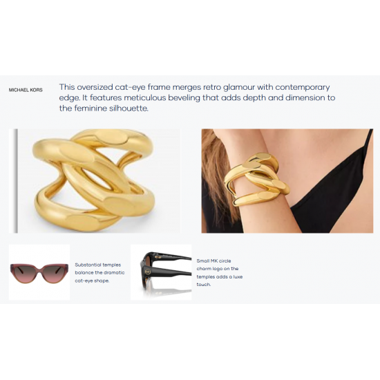 Michael Kors Boca Raton MK2241U 30058G
