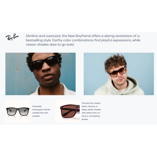 Ray-Ban Boyfriend Two RB4547 601/32