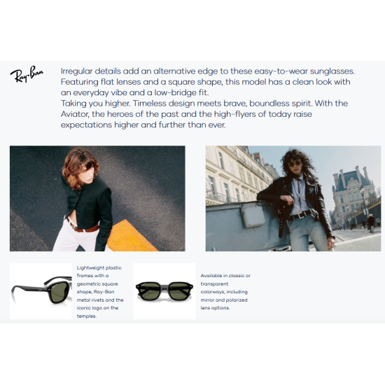 Ray-Ban RB4458D 601/6V