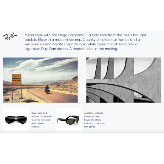 Ray-Ban Mega Balorama RB2289 901/31