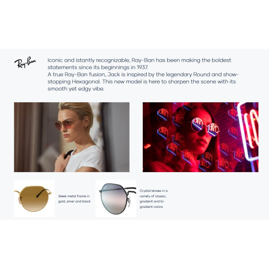 Ray-Ban Jack RB3565 003/3F