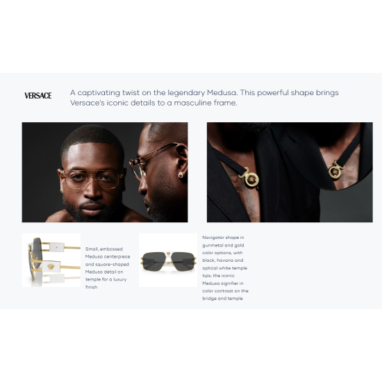 Versace Special Project Aviator VE2251 100287