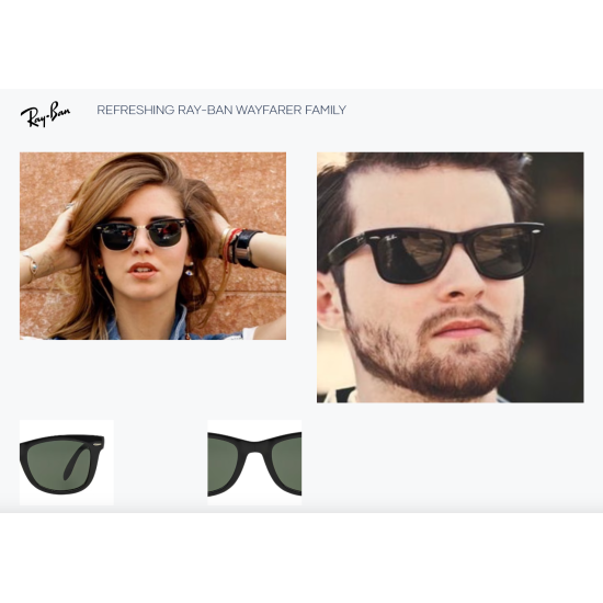 Ray-Ban Folding Wayfarer RB4105 610