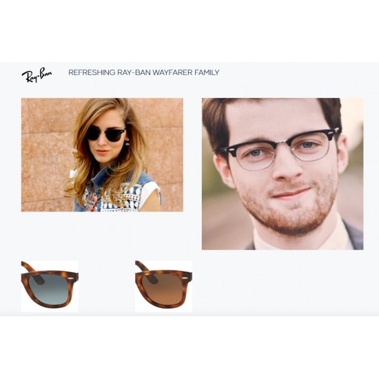 Ray-Ban Wayfarer RB4340 601/M3 Polarized
