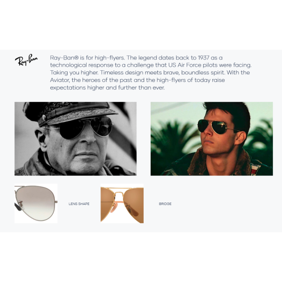 Ray-Ban Aviator Large Metal RB3025 001/33 Large