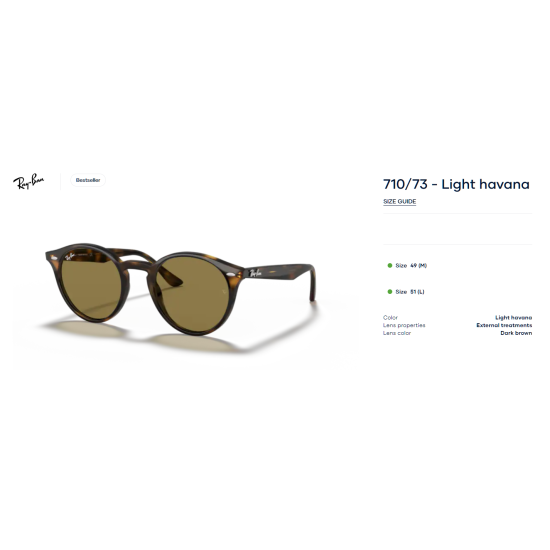 Ray-Ban RB2180 710/73