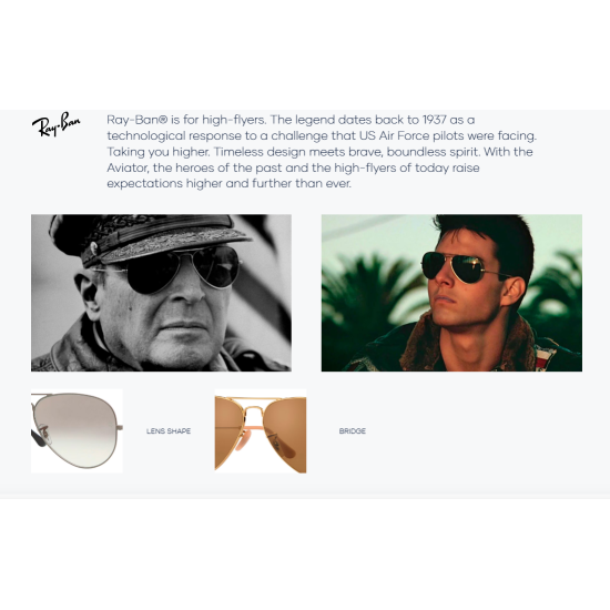 Ray-Ban Aviator Large Metal RB3025 003/3F