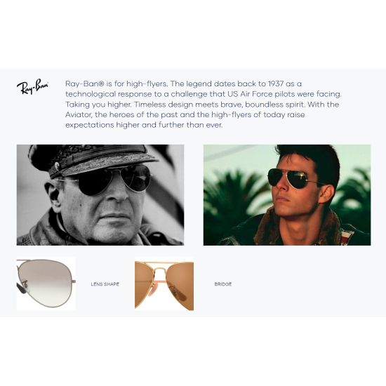 Ray-Ban Aviator Large Metal RB3025 L0205