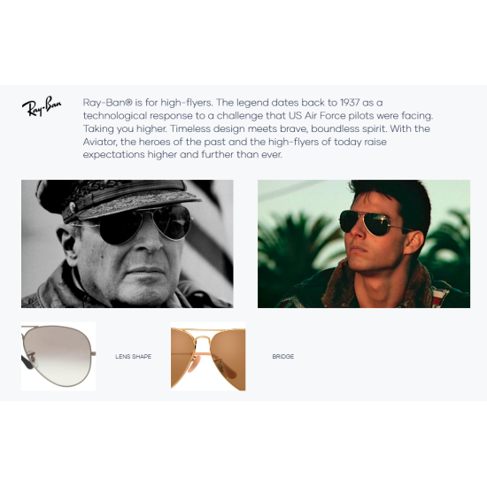 Ray-Ban Aviator Large Metal RB3025 001/58
