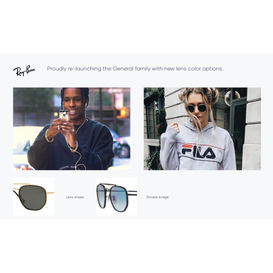 Ray-Ban THE MARSHAL II RB3648M 91673F
