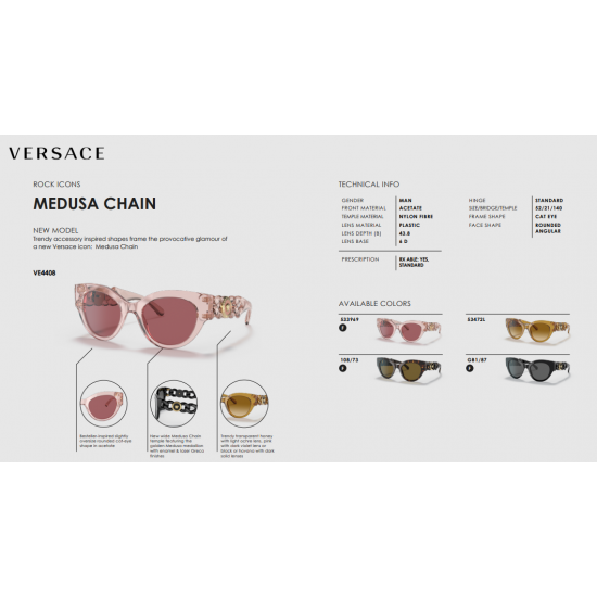 Versace VE4408 GB1/87