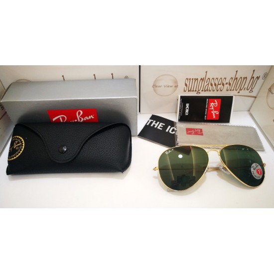 Ray-Ban Aviator Large Metal RB3025 001/58 Large